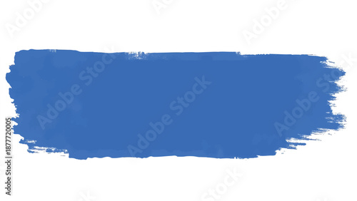 Blue paint brush strokes abstract background. Brush strokes art. Ble brush stroke on white background.