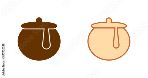 Honey Pot Icon Design