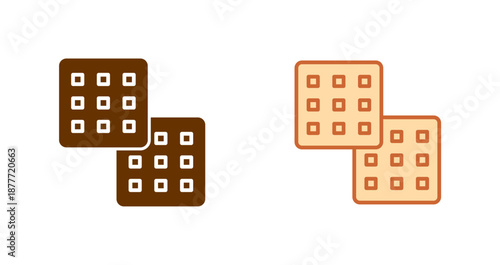 Waffle Icon Design