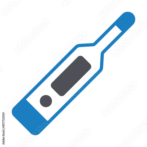 Digital Thermometer Vector Icon which can easily modify or edit