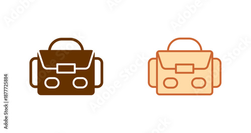 Photography Bag Icon Design