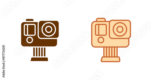 Camera Accessories Icon Design