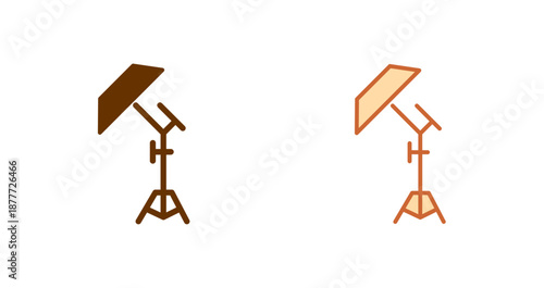 Photography Reflectors Icon Design