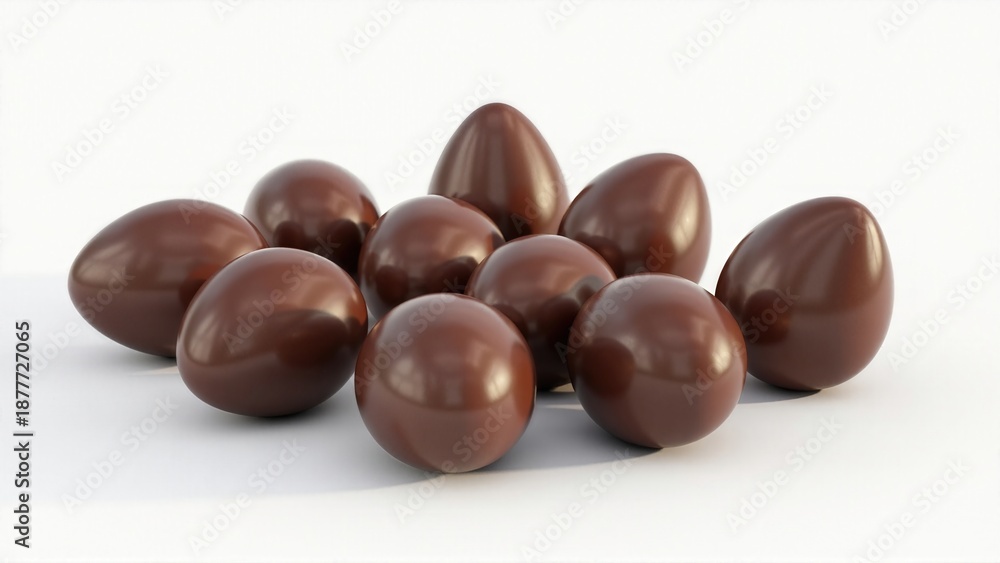 Obraz premium Pile of Chocolate Candies