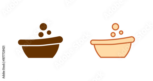 Bubble Bath Icon Design
