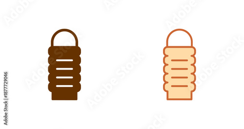 Sleeping Bags Icon Design