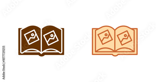 Memory Book Icon Design