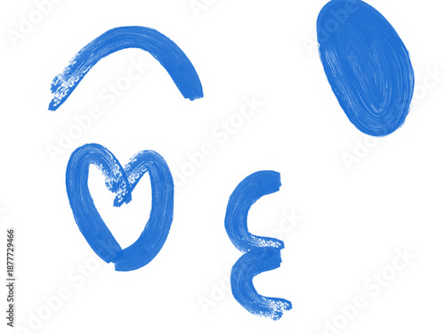 Colorful crayon emoji faces in doodle style. Hand drawn cartoon emoticons with different moods and feelings.