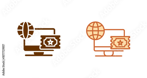 Ticket System Icon Design