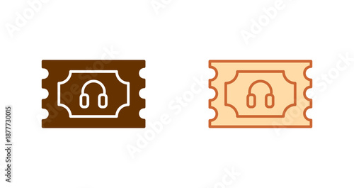 Support Ticket Icon Design