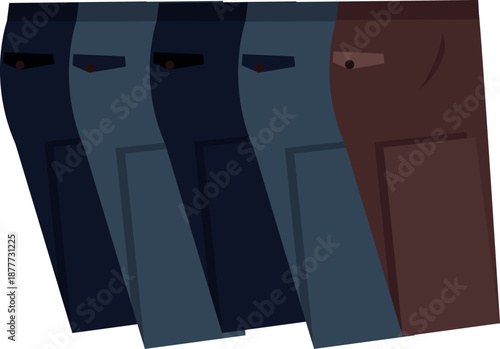 Formal Pant Set Vector Design