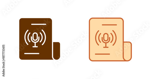 Podcast Icon Design