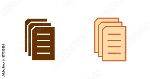 News Archive Icon Design