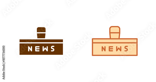 News Studio Icon Design