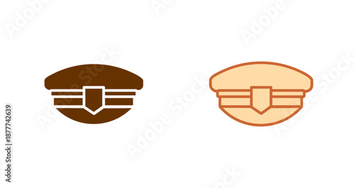 Postman Hat Icon Design