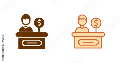 Cashier Icon Design