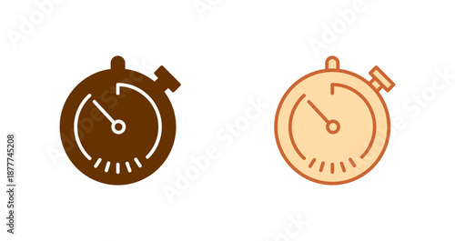 Stopwatch Icon Design