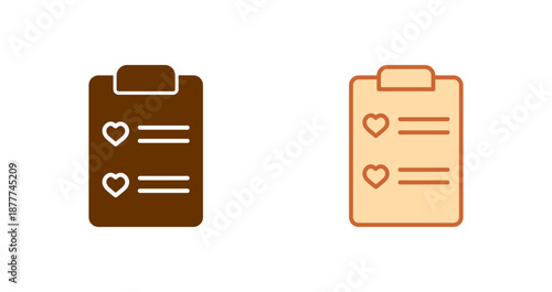 Wishlist Icon Design