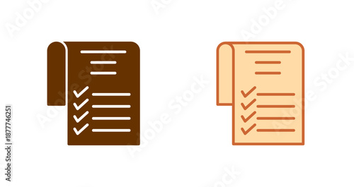 List Icon Design
