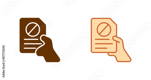 Resignation Icon Design
