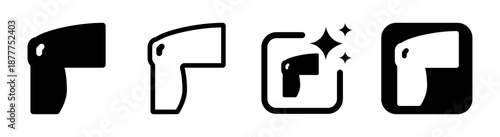 Human knee icon for biology and anatomy in black vector illustration with transparent background