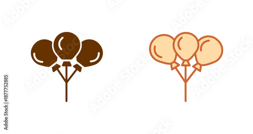 Balloons Icon Design