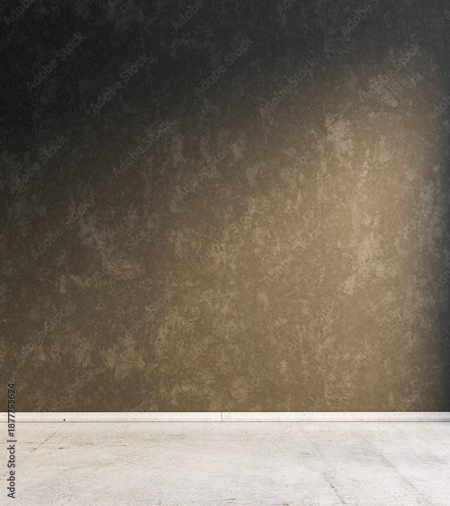 Naklejka premium Large luxury modern bright interiors Living room mockup illustration 3D rendering image