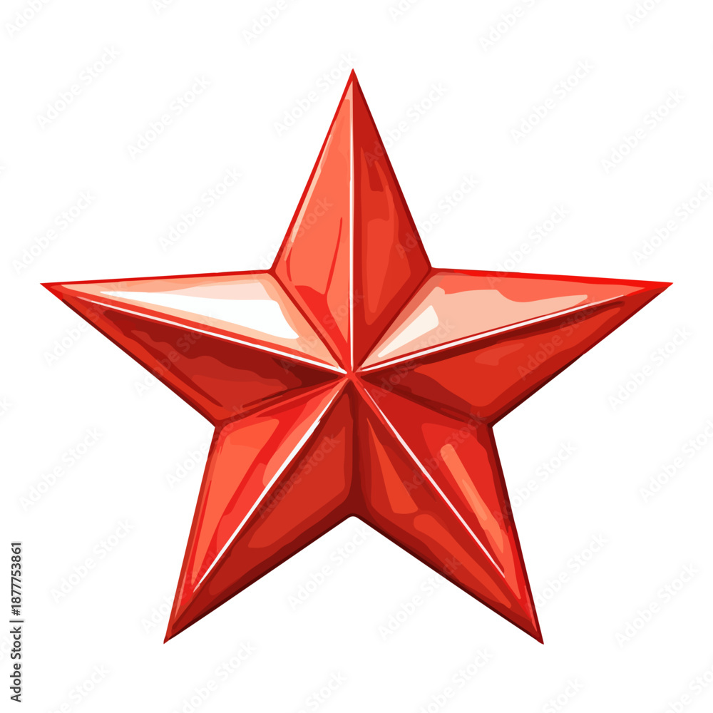 Obraz premium red star, labor day, festival, vector, transparent background, star, symbol, shape, icon, shiny, red, celebration, element, object, ornament, sign