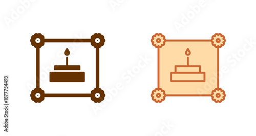 Birthday Card Icon Design