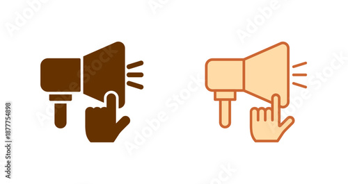 Call to Action Icon Design