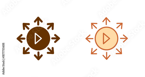 Viral Content Icon Design