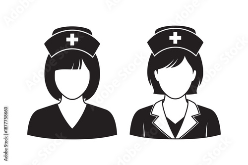 Nurse vector icon