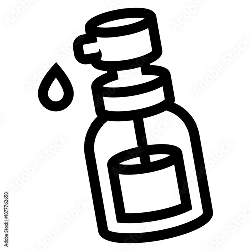 intimate liquid cleanser soap icon