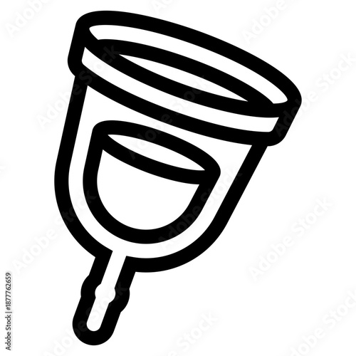 menstrual cup icon