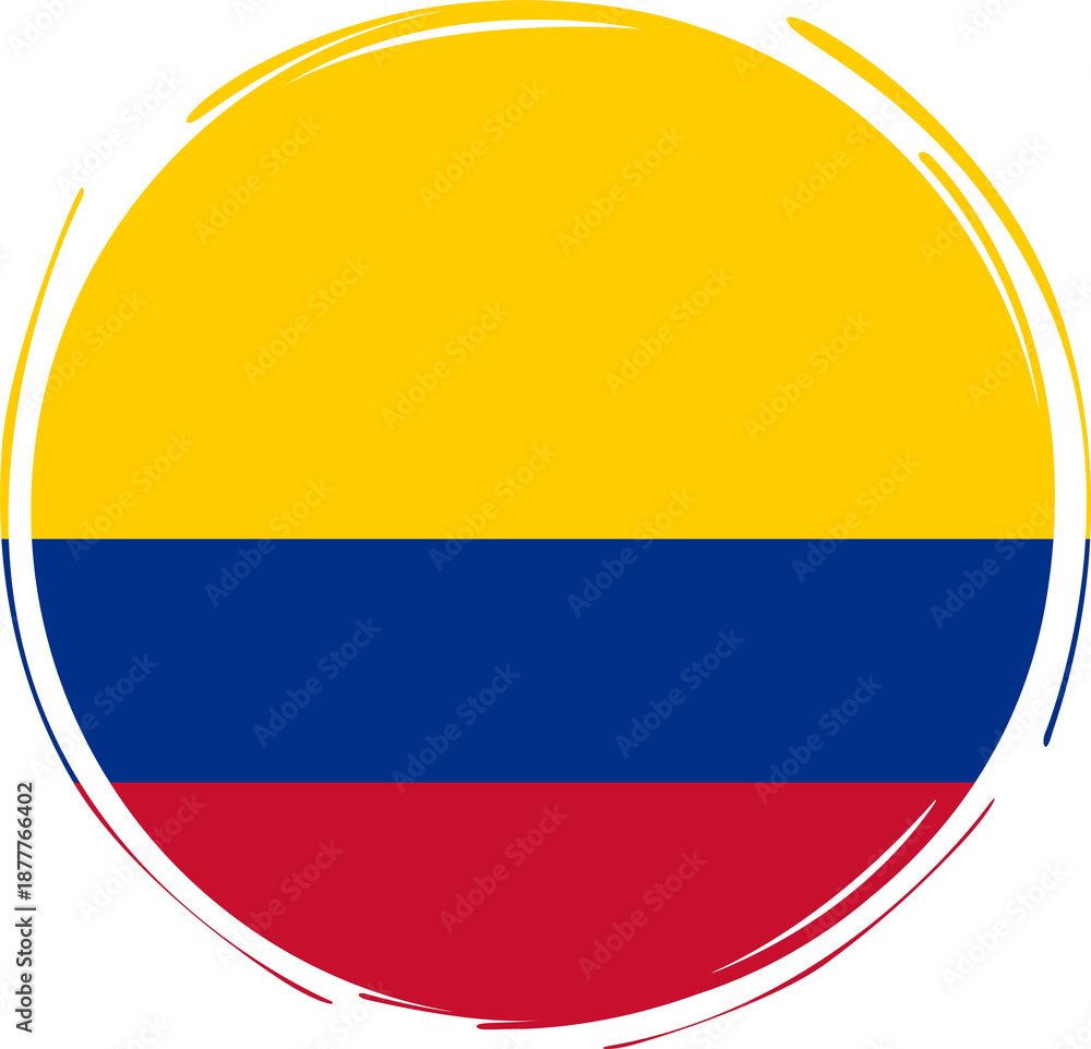 Obraz premium colombia flag