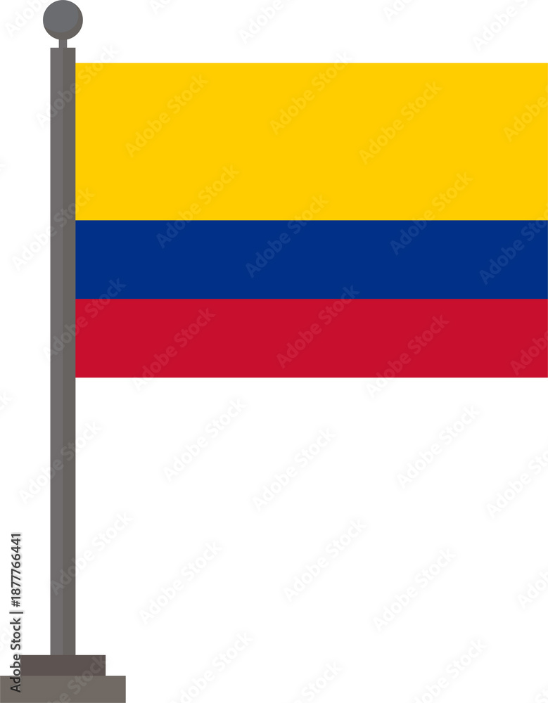 Fototapeta premium colombia flag