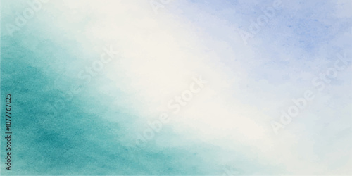 Beautiful blue sky with fluffy white clouds on a clear summer day creates a scenic nature landscape and atmosphere of heavenly sunlight in the bright air