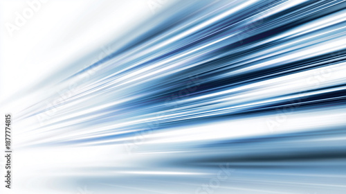 青と白の高速な光のライン・データの高速伝送や未来への加速