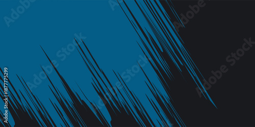 Dark BLUE vector background with bent ribbons. Modern gradient abstract illustration with bandy lines. Textured wave pattern for backgrounds.