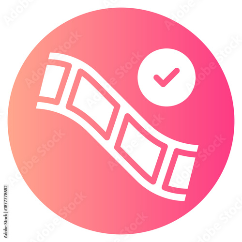 reel gradient icon