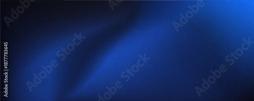 Rough textured minimalist soft transition abstract blue gradient blank design.