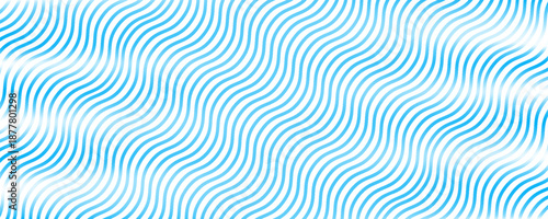 Seamless Wave Pattern, Hand drawn water sea vector background. Wavy beach print, curly grunge paint lines,vector Eps10.