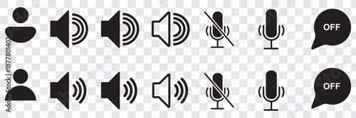 Speaker icon logo design. volume sign and symbol. loudspeaker icon. sound symbol