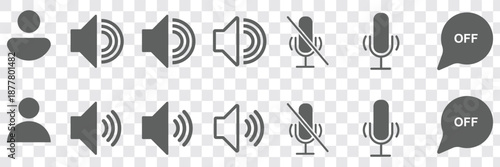 Speaker icon logo design. volume sign and symbol. loudspeaker icon. sound symbol