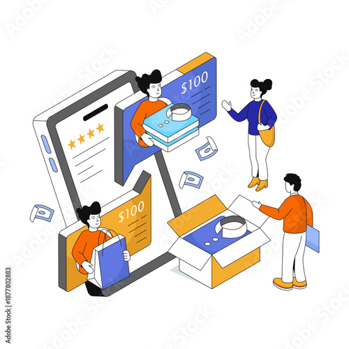 Editable design illustration of clothes packing 