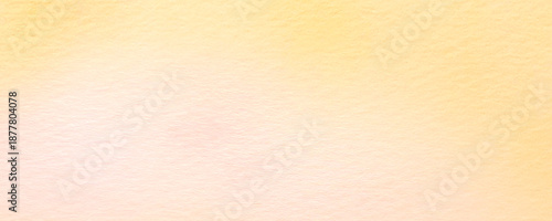 水彩絵の具で描いた春色グラデーション背景