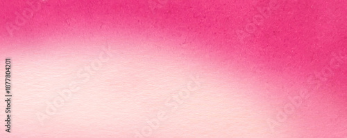 水彩絵の具で描いた春色グラデーション背景