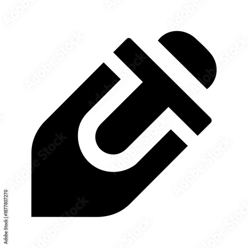 Flowing modular shapes arranged in balance representing creative posting, content sharing, and dynamic communication.
