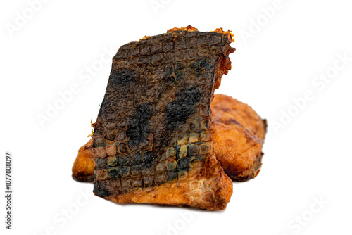 the smoked filet of Atlantic wolffish 