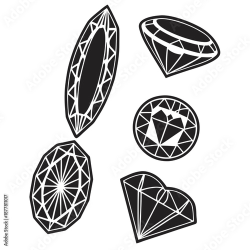 Collection of precious stones